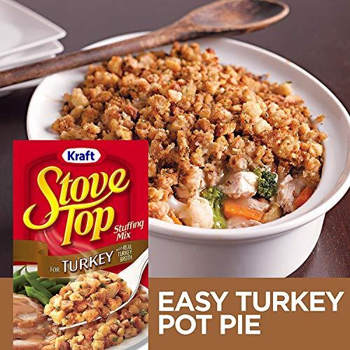 Stove Top Stove Top Stuffing Mix, Turkey, 6 Ounce (Pack of 2)