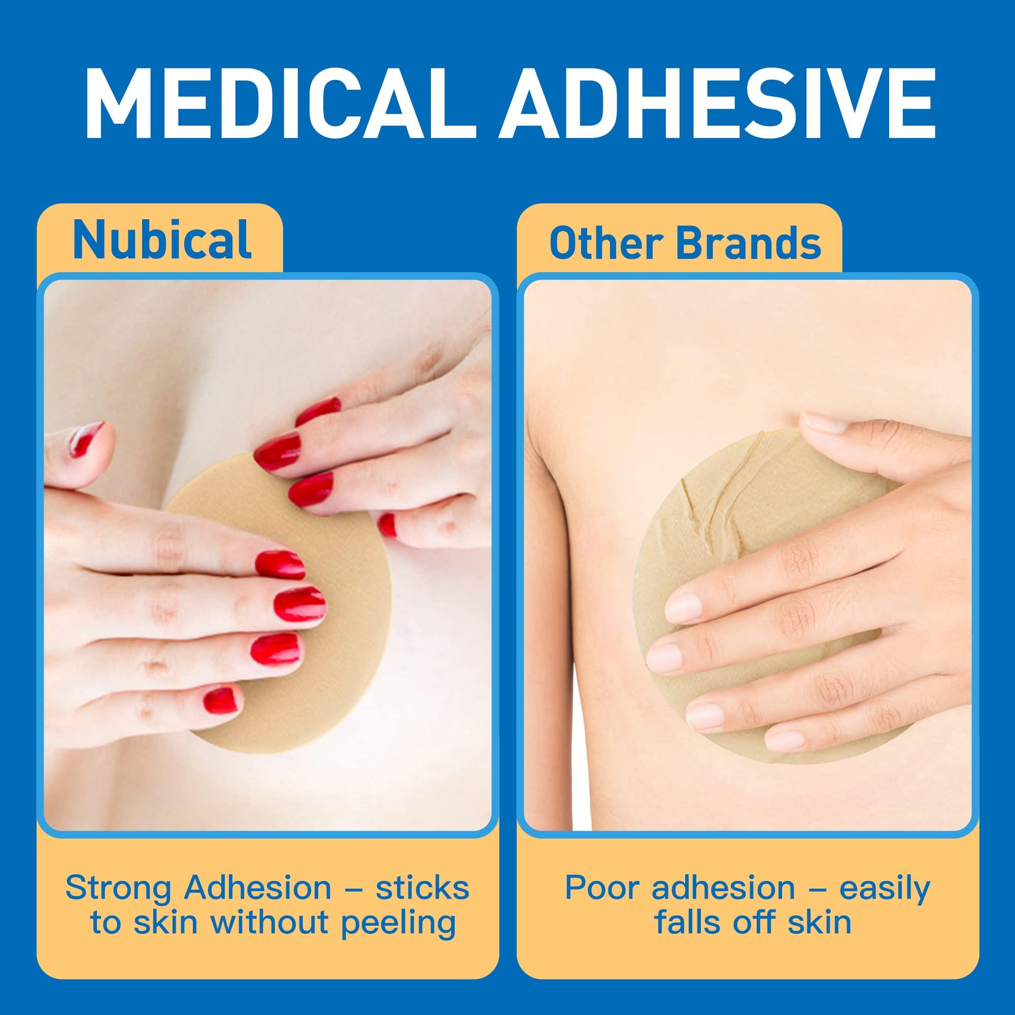 Nubical Medical Silicone Scar Sheets 8 Pack, Breast Scar Treatment After Surgery, Post Surgery Supplies Scar Removal SheetsBreast Reduction After Surgery for Scars