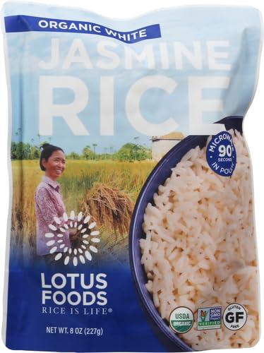 Lotus Foods Lotus Foods, Organic White Jasmine Rice, 8 Ounce