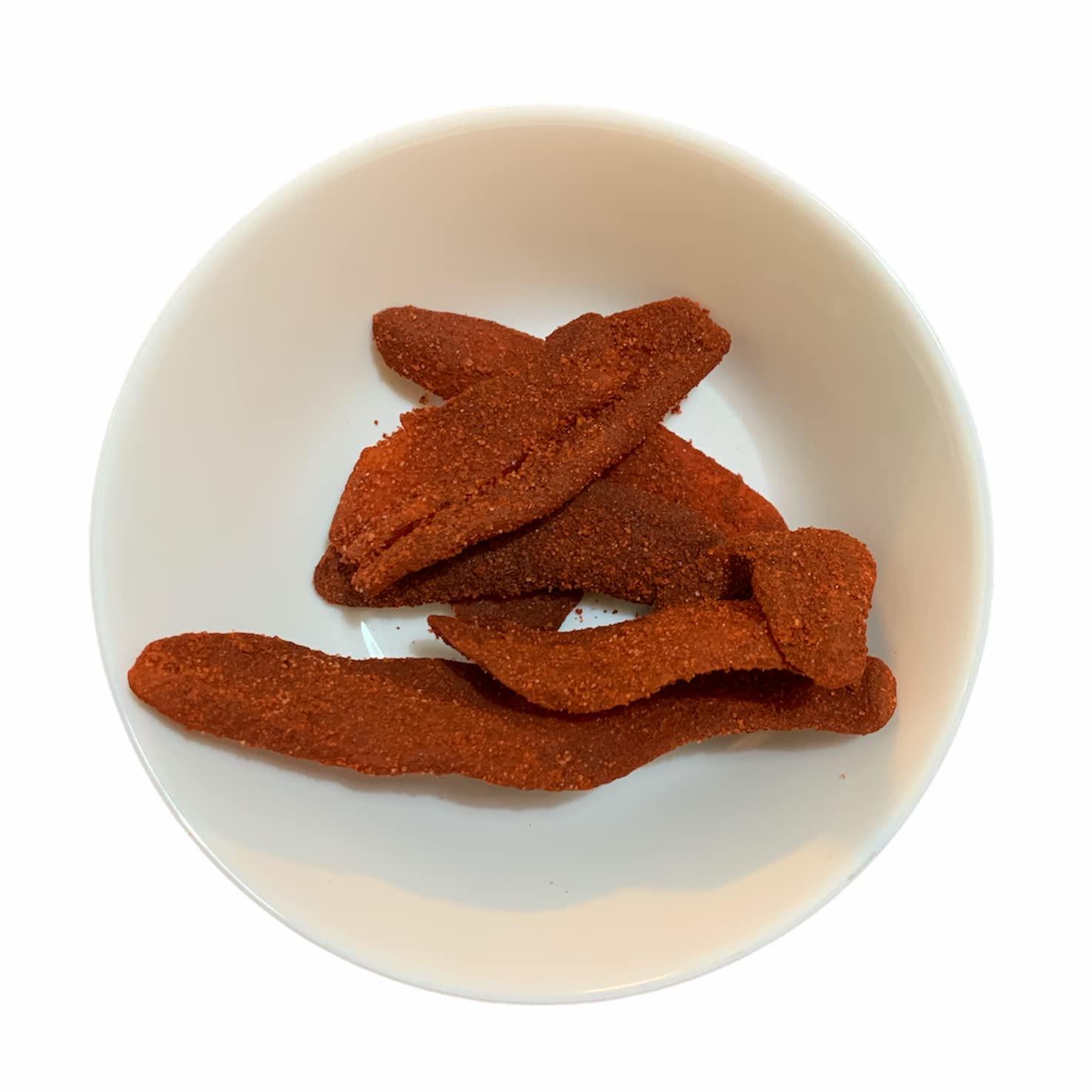 SweetGlob SweetGlob Dried Chili Mango Slices Hot Spicy Snacks 1 Pound