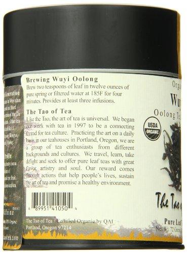 The Tao of Tea The Tao of Tea, Wuyi Oolong Tea, Loose Leaf, 2.5 Ounce Tin