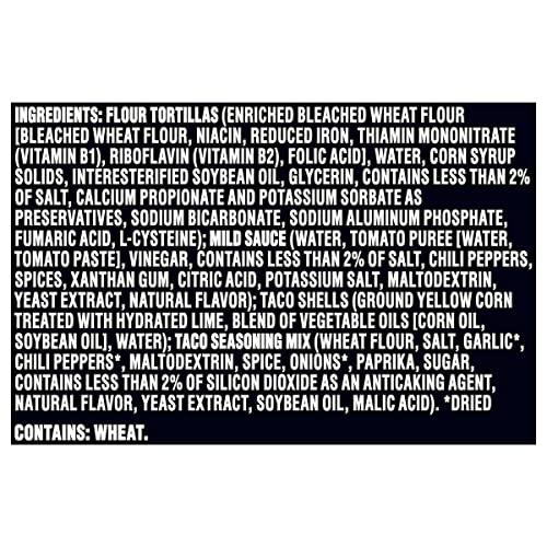 Taco Bell Taco Bell Crunchy & Soft Taco Dinner Kit, 12.77 oz Box (Pack of 10)