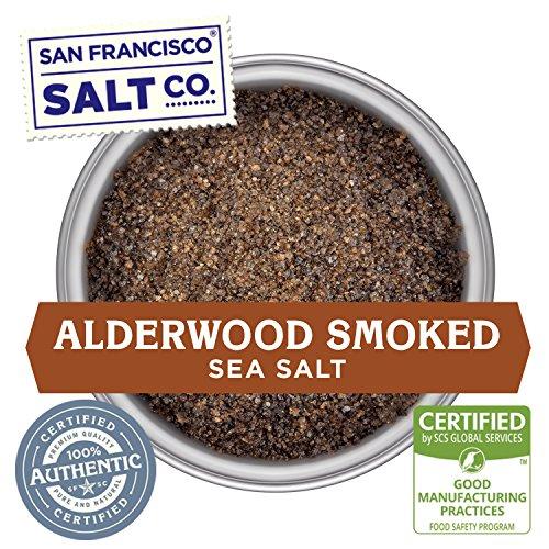 San Francisco Salt Company Alderwood Smoked Sea Salt 5 oz. Pouch - San Francisco Salt Company