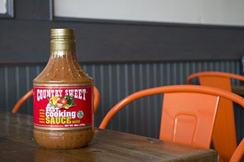 Country Sweet Country Sweet Sauce - Premium Cooking and Finishing Sauce (Mild, 40 ounces)