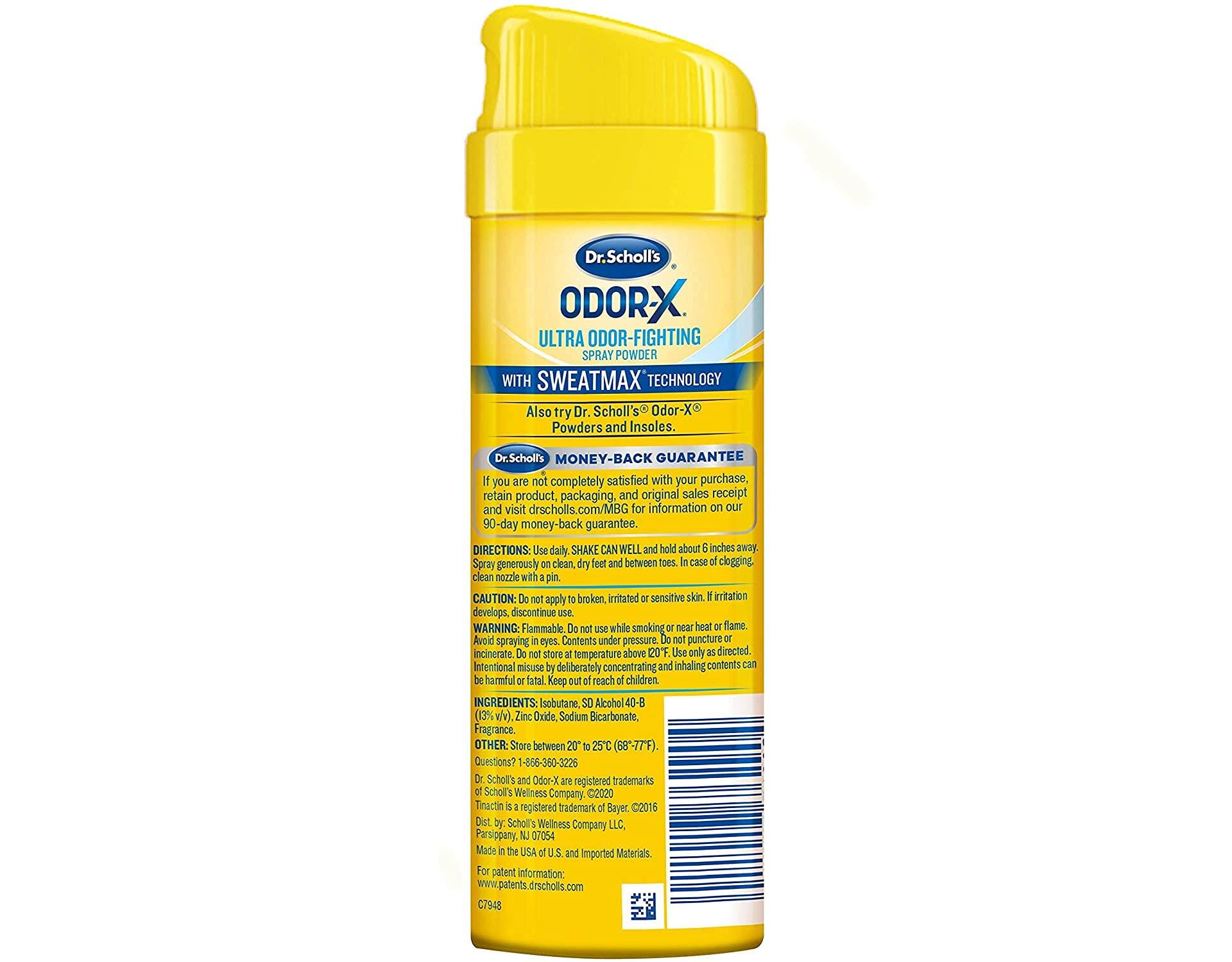 Dr. Scholl's Dr Scholls Odor-X Odor Fighting Spray Powder 4.7 Ounce