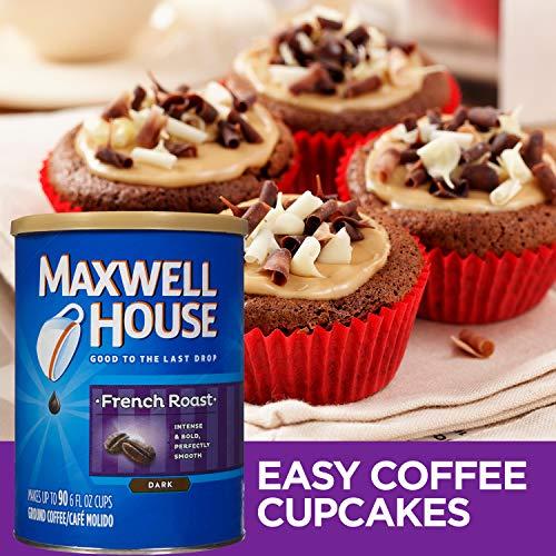 MAXWELL HOUSE Maxwell House French Blend Ground Coffee, Bold Roast, 11 Ounce Canister