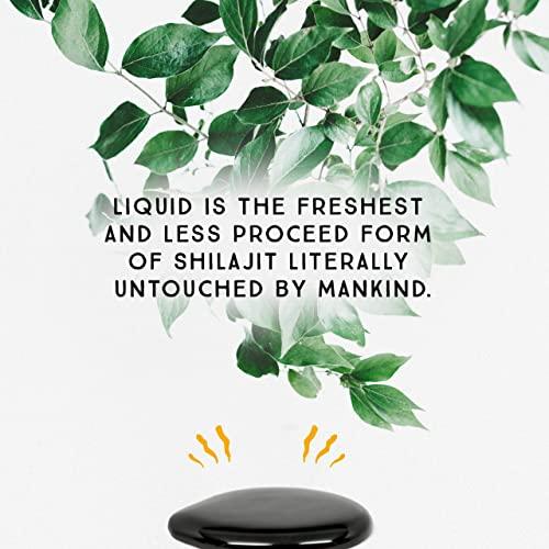 Pure Himalayan Shilajit Pure Himalayan Shilajit  Liquid Drops - The Purest Form of Shilajit, 99.9% Absorption for Immune Support, Energy Boost, Anti-Aging - Natural Trace Minerals & Fulvic Acid (50ml)