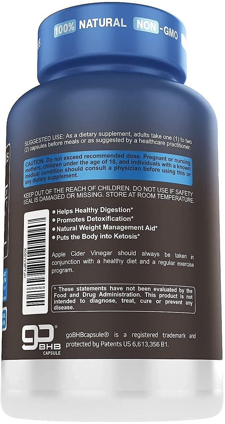 Herbtonics Herbtonics Apple Cider Vinegar Plus Keto BhB Salts with OxyDigest Bundle