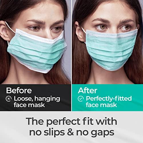 Gya Labs Gya Labs Face Mask Tape - No Fogging Glasses & No Slipping Masks - (48 Strips) Precut Double-Sided Strips - Easy to Use, Skin Friendly Irritant-Free Face Mask Tape - Works with Any Mask
