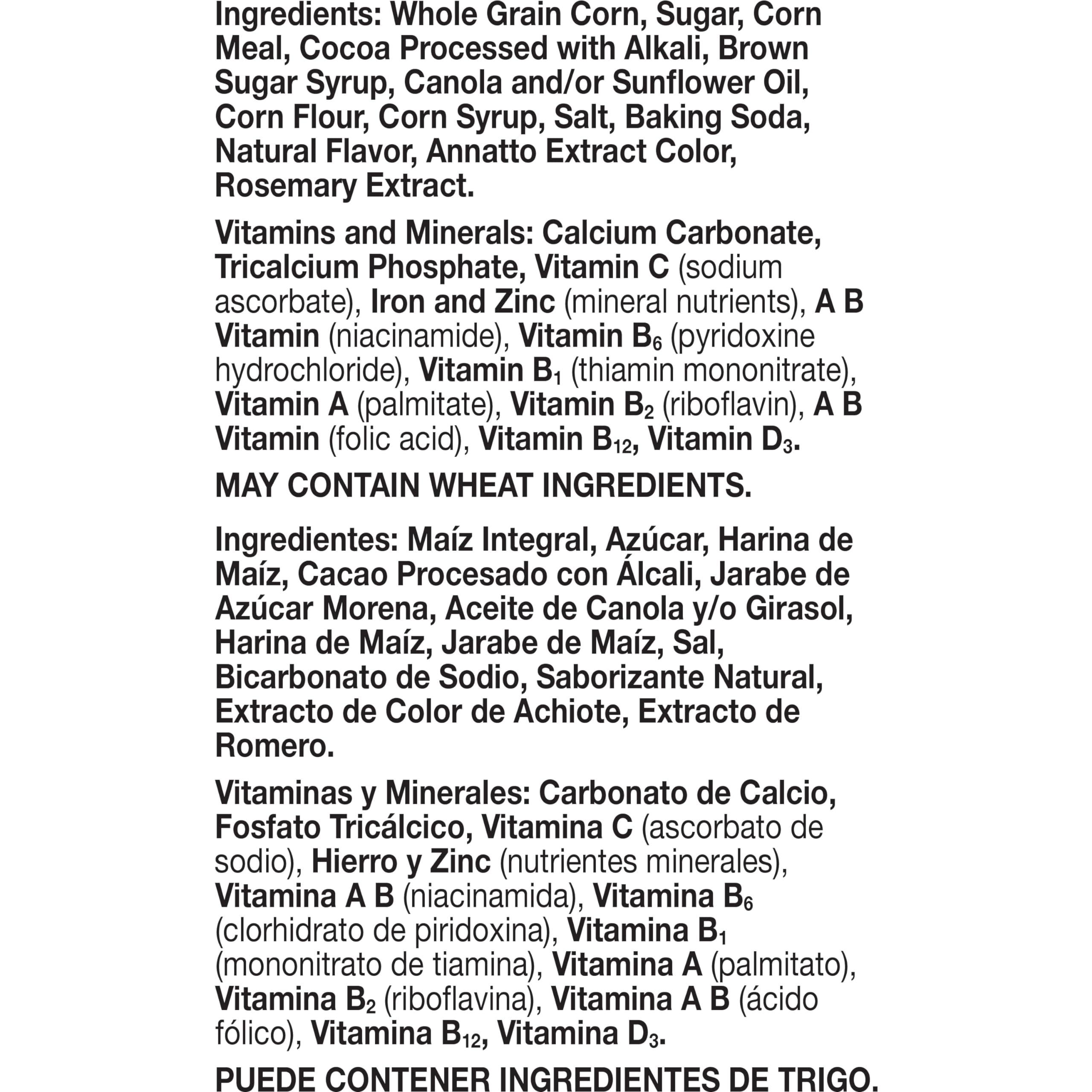 Cookie Crisp Cookie Crisp Breakfast Cereal, Chocolate Chip Cookie Taste, Made With Whole Grain, Giant Size, 26.3 oz (Pack of 2)