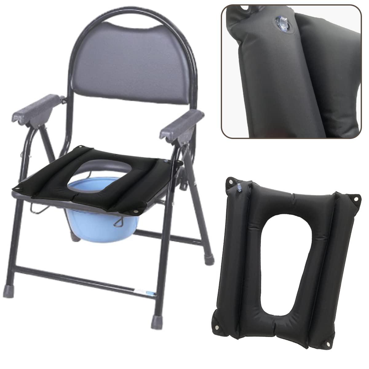 HXCH HXCH Inflatable Cushions - Elderly Nursing Seat Pad for Bedridden Disabled for Pain Relif, Fit for Toilet Chair &Wheelchair, Breathable & Comfort