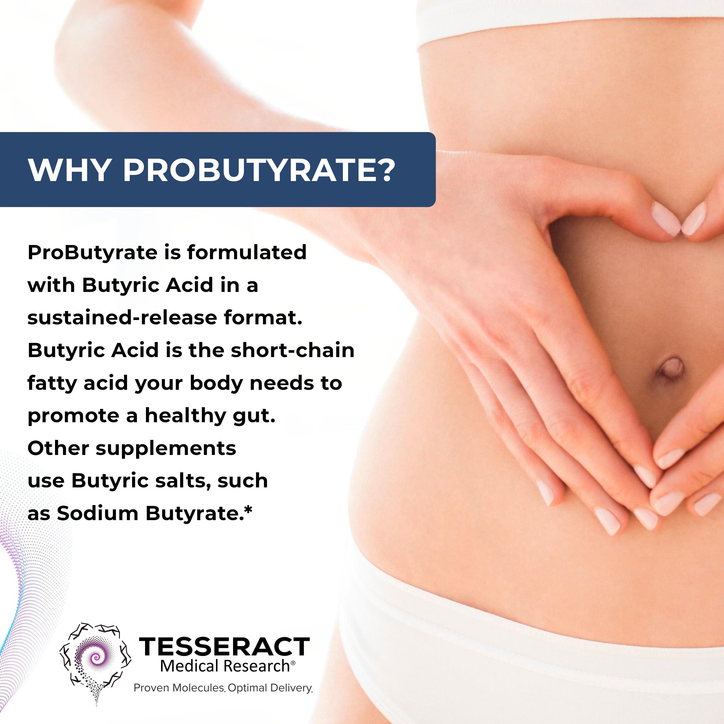 Tesseract Medical Research Tesseract Gut & Immune Support Bundle ProButyrate 600mg & QuerciSorb Quercetin 400mg, 120 + 90 Capsules, Hypoallergenic, Gastrointestinal & Immune Health