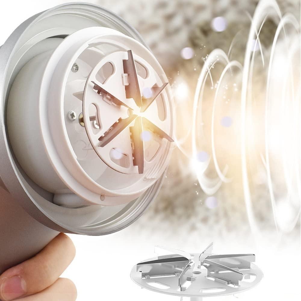 YIORYO Fabric Shaver, Rechargeable Lint Shaver Defuzzer Sweater Shaver, Electric Lint Remover, Removing Fuzz and Pills Form Couch, Clothes, Furniture, Bedding