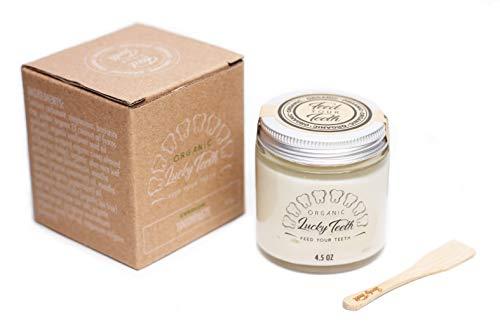 Lucky Teeth Lucky Teeth Organic Toothpaste-All Natural, Remineralizes and Fortifies Teeth and Gums. (4.5 oz 1 Pack)