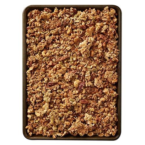 GrandyOats Grandy Oats Organic Granola,10lb Bulk Bag - Classic Granola with Organic Oats, Pumpkin Seeds, Walnuts & Cashews - Low Sugar, Dairy Free, High Protein Granola, Non-GMO & Kosher - 160 OZ