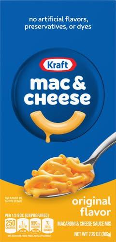 Kraft Mac & Cheese Kraft Original Macaroni & Cheese Dinner (7.25 oz Box) (Pack of 6)