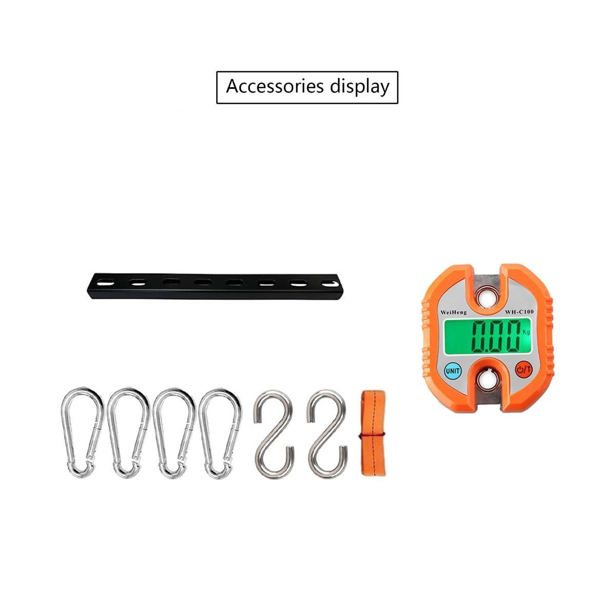 SsCor Hoyer Lift Scale for Hoyer Lifts for Home use Simple and Fast Hoyer Lift Scale Maximum Weight 330lb (Color : Orange)