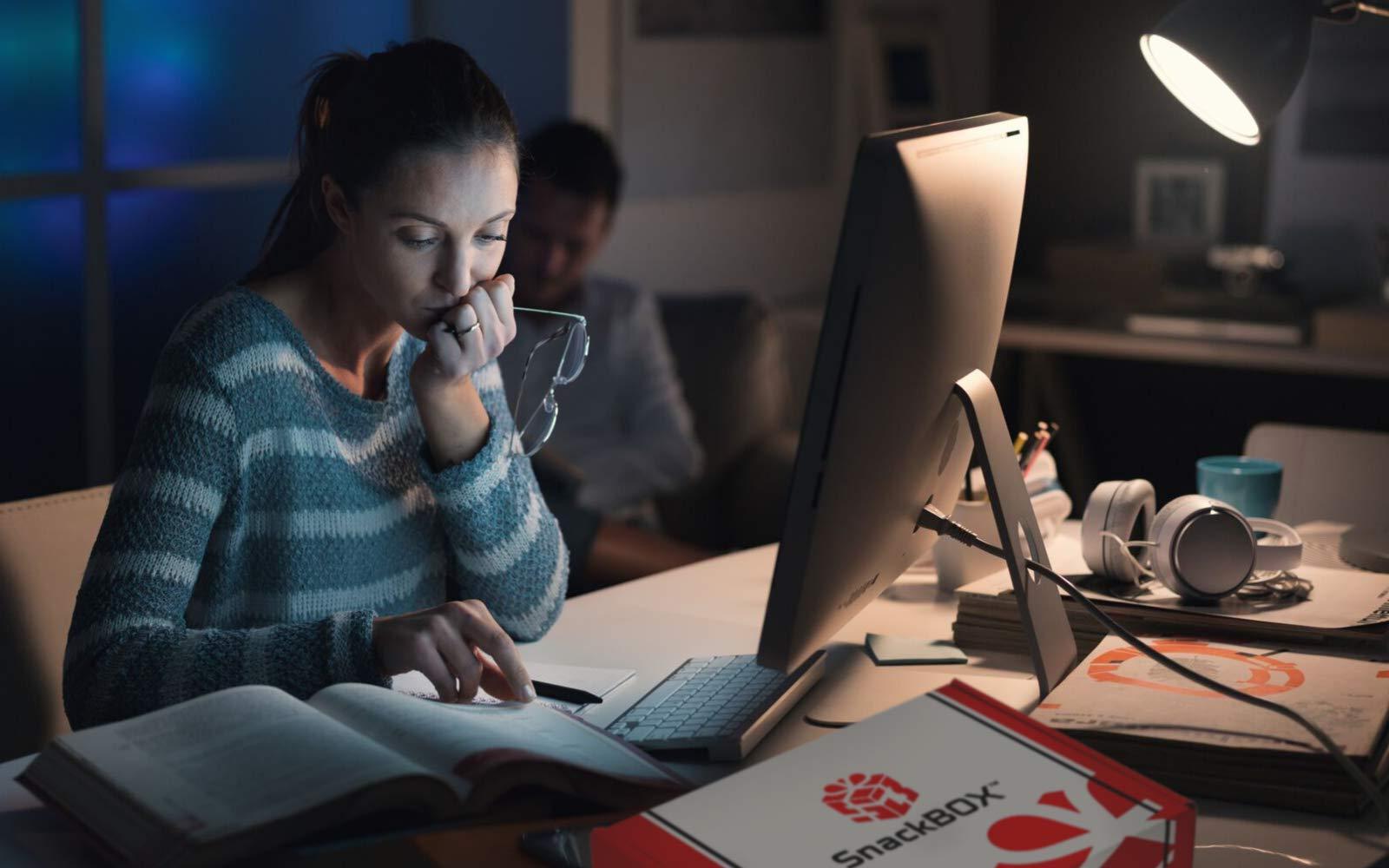 SB SnackBOX Snack Box Healthy Snack Assortment Variety Care Package (40 Count) | Valentines Day Holiday, Employee Appreciation, Office, Breakroom, Teachers, Back to School, College Students, Birthday Gift, Events, Meeting