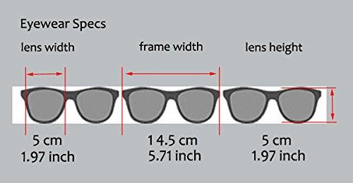 VeryHobby VeryHobby Round Clear Lens Blended Bifocal Reading Glasses (+2.00, Black)