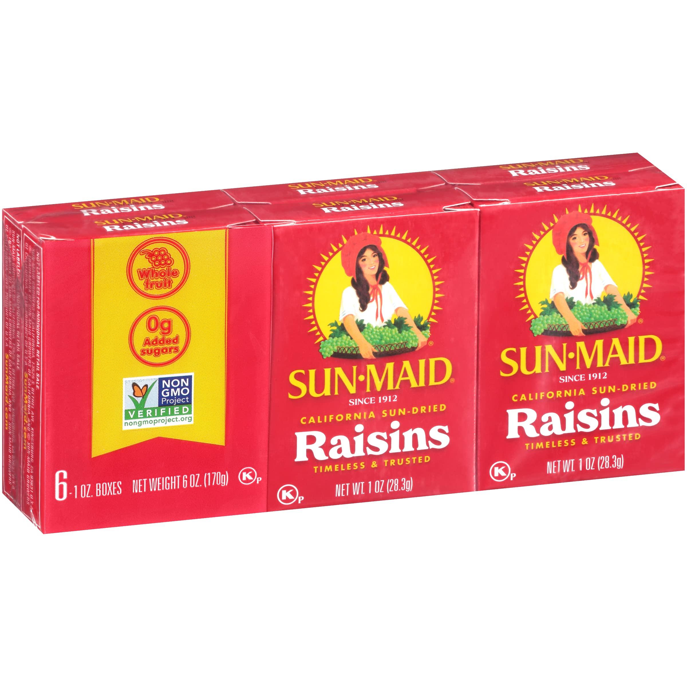Sun-Maid Sun Maid California Raisins (24 Boxes 6 x 4 packs)