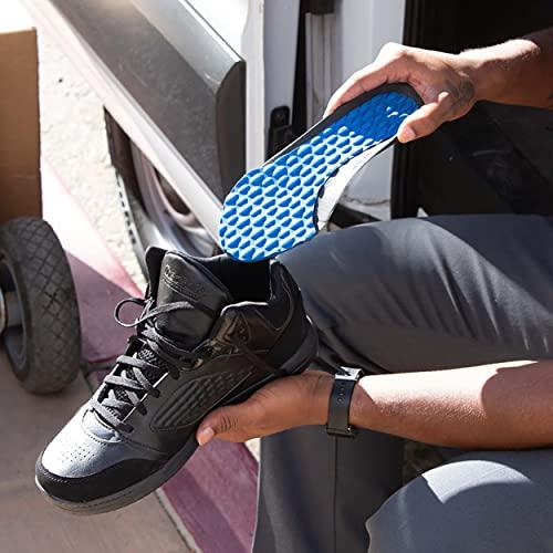 Copper Fit Copper Fit Women\'s Zen Step Comfort Insole, 1 Pair of Size 6-10, Pack of 1 Blue