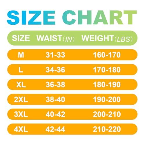 IRISMORII RISMORII Mens Leakproof Underwear Washable Adult Bladder Protection Incontinence Absorbent Trunk 60 ML Absorbency (Dark Blue L)