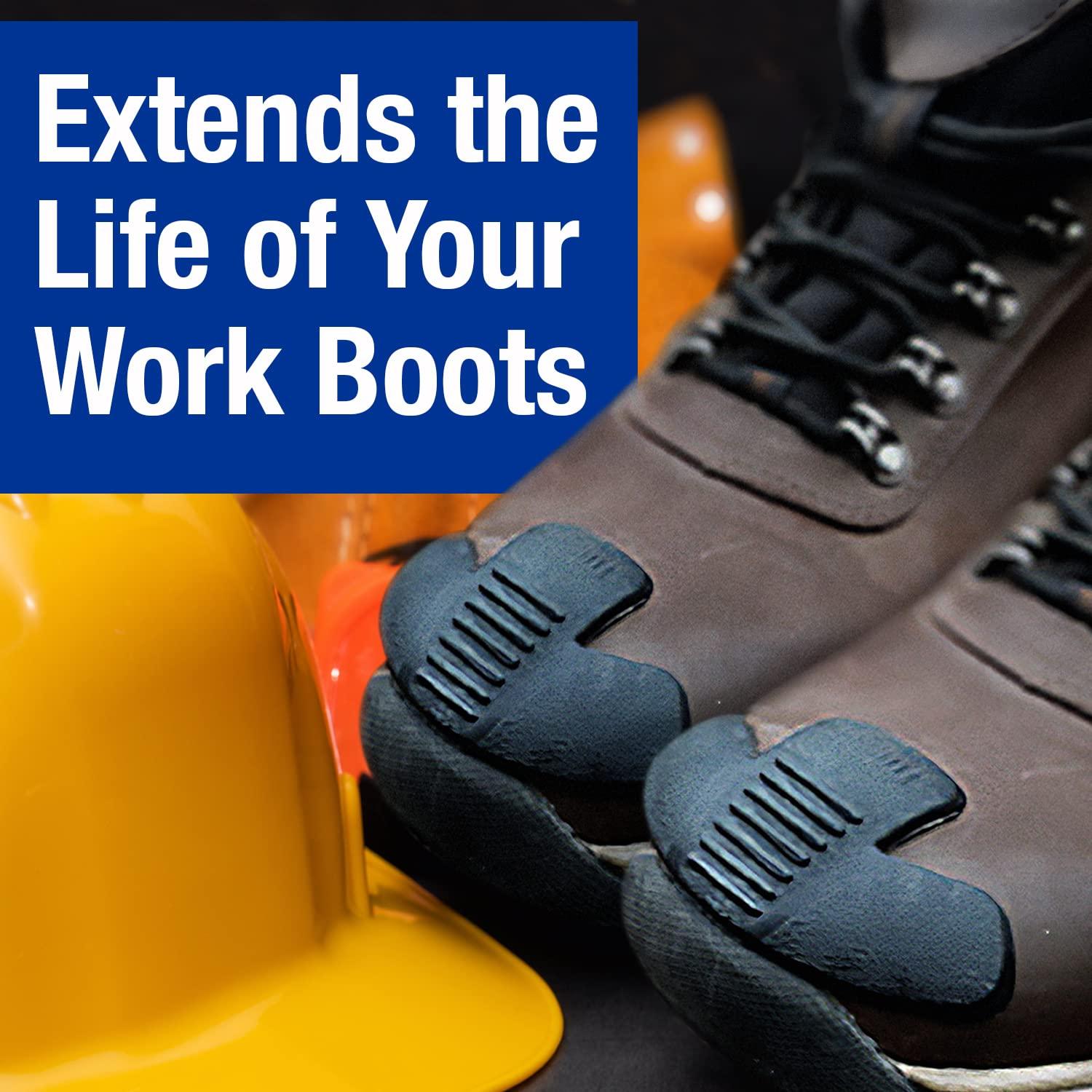 IMPRESA IMPRESA [6 Pack Boot Toe Protectors to Stop Early Wear & Replacement - Simple Application Toe Guards for Boots - Boot Protector Toe Guard to Prevent Tears & Damage - Saver for Rugged Work Conditions