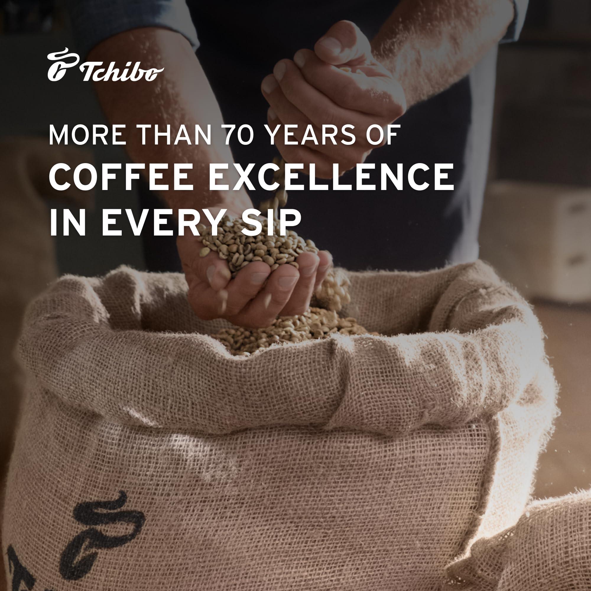 Tchibo Tchibo Instant Coffee - Exclusive Original - Made of Medium-Roasted Arabica and Robusta Beans for a Harmonious Taste and Delicate Aroma - 4/6 Intensity, 2/6 Acidity, 3/6 Roast Level - 4 x 3.17 oz