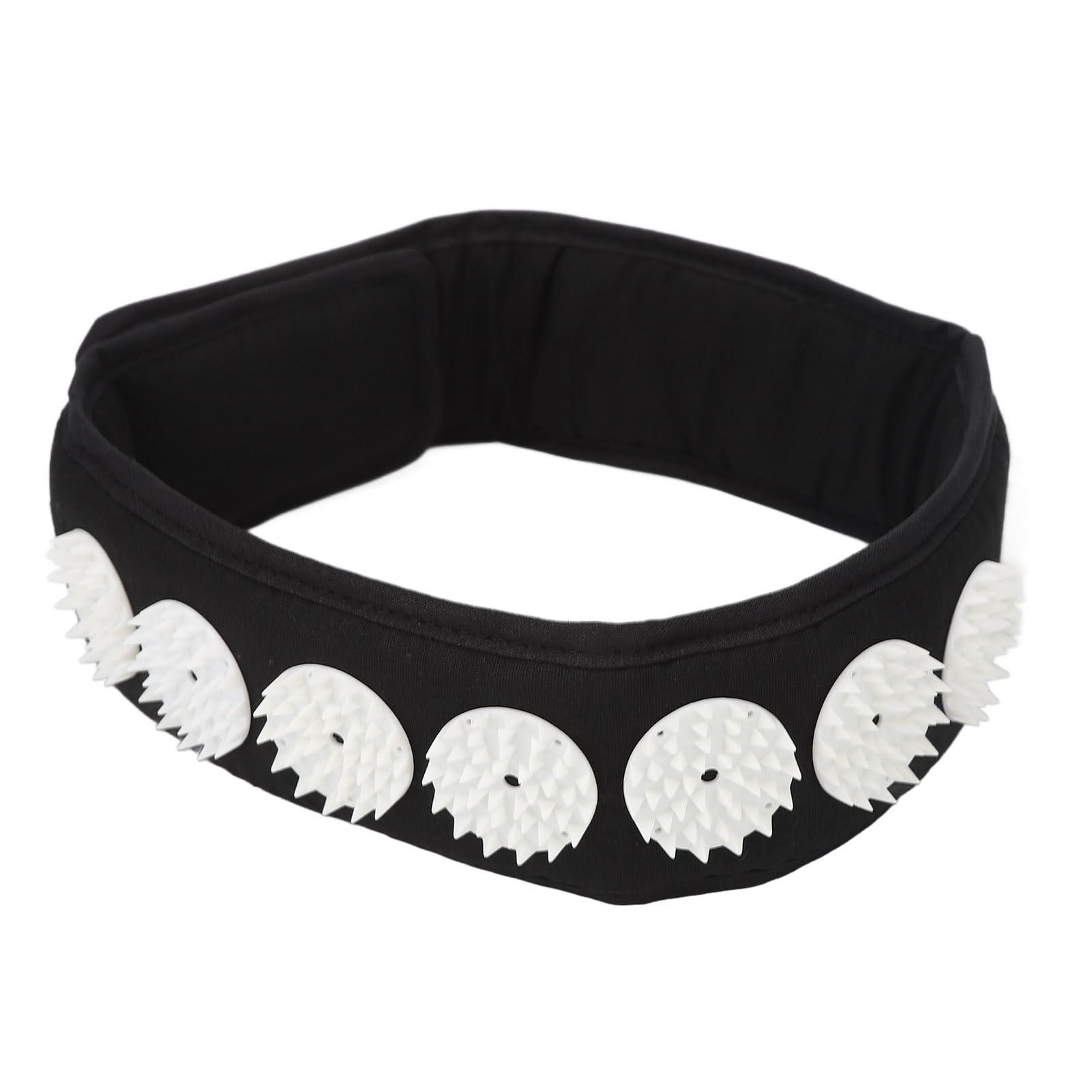 Sorandy Portable Acupuncture Strap, Acupressure Massage Headband for Relief Muscle Stress, Adjustable and Comfortable Acupressure Wrap Strap for Reduce Muscle Tension