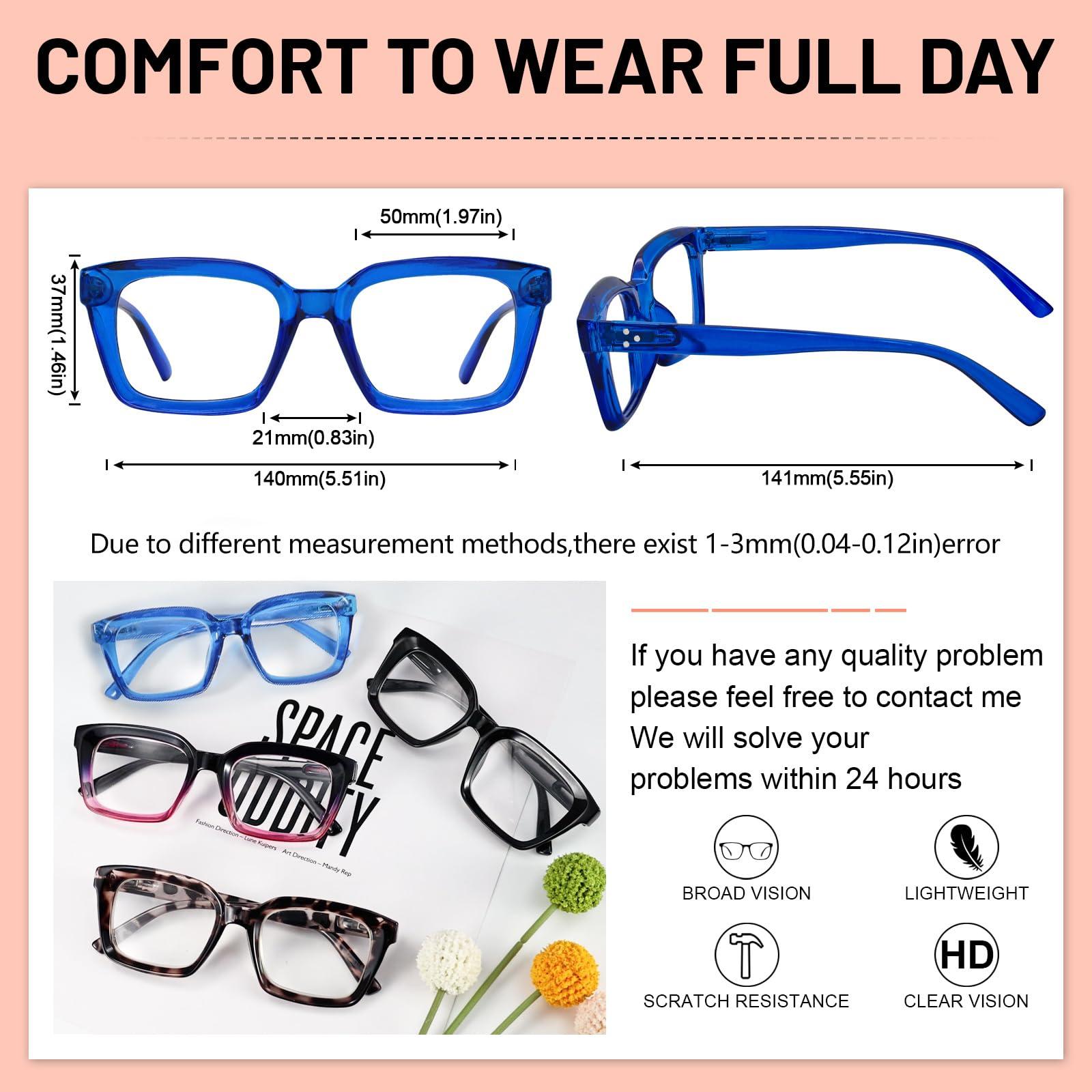 OCCI CHIARI OCCI CHIARI Womens Reading Glasses 2.50 Reader Glasses 250(1.0 1.25 1.5 1.75 2.0 2.25 2.5 2.75 3.0 3.5 4.0)