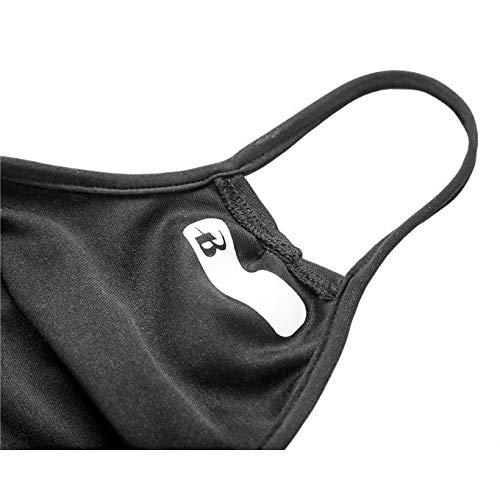Badger Badger Sportswear Face Mask, 5 Pack with Laundry Bag, Comfortable Non-Elastic Ear Loops, Washable and Reusable, Soft Performance Fabric, Unisex, Made in The Americas