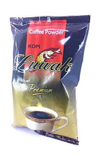 Luwak Brand Luwak Kopi Premium - Ground Coffee, 165 Gram (Pack of 3)