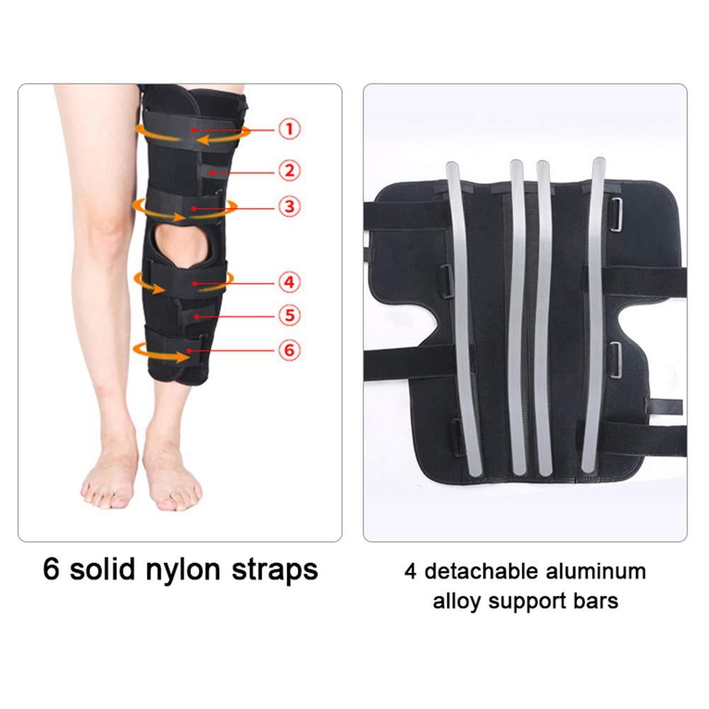 XJZHANG XJZHANG Adjustable Knee Support Joint Brace Surgical Fixation Stabilization Fracture Support, Before and After Surgery Splint - Post Op Immobiliser