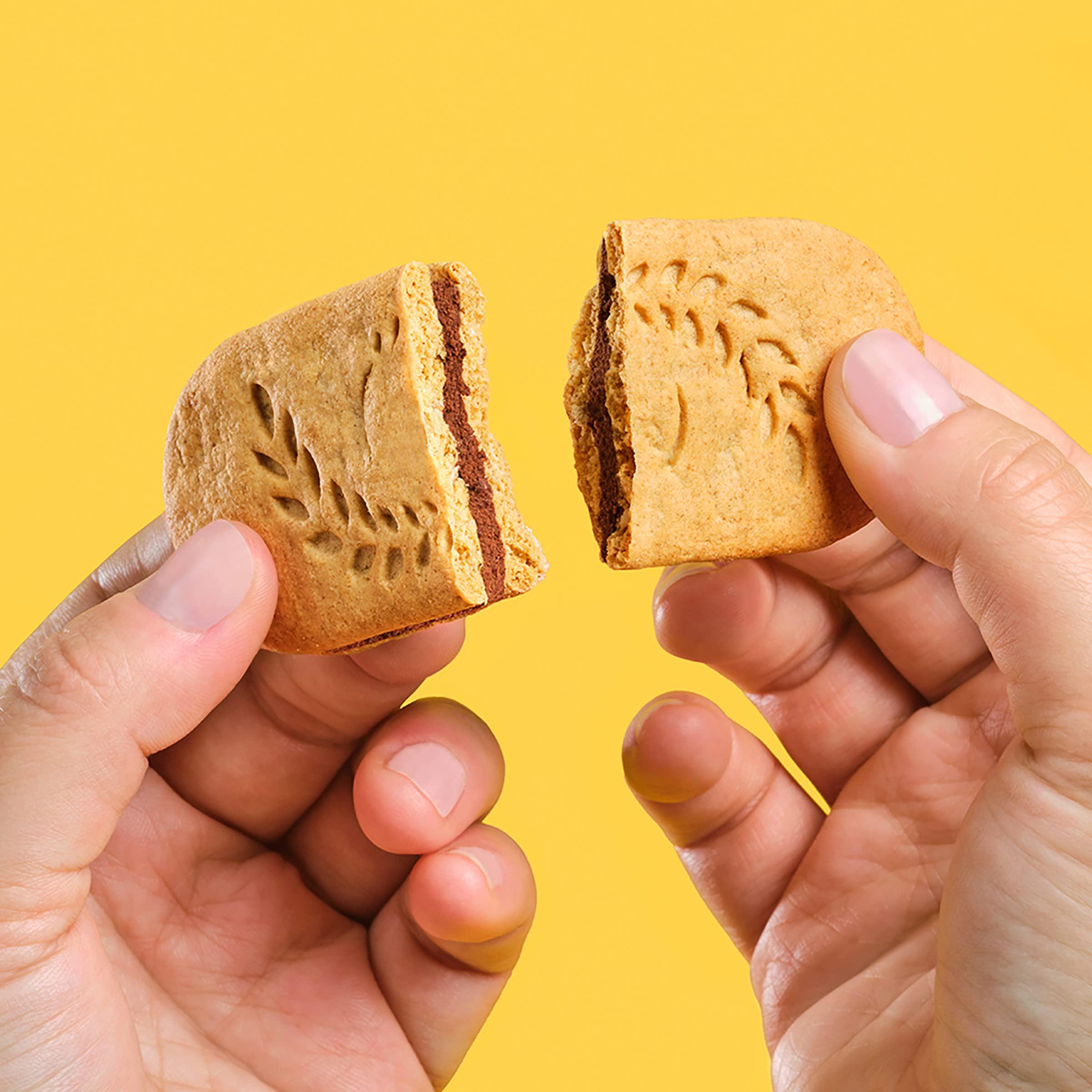 Belvita belVita Breakfast Sandwich Dark Chocolate Creme Breakfast Biscuits, 8 Packs (2 Sandwiches Per Pack)