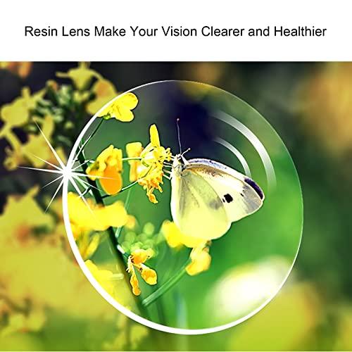 Vepiant Vepiant Nearsighted Distance Glasses For Men and Women Retro Myopia Glasses TR90 Lightweight Shortsighted Eyeglasses Black Full Frame Eyewear Blue Light Filter Spectacles THESE ARE NOT READING GLASSES