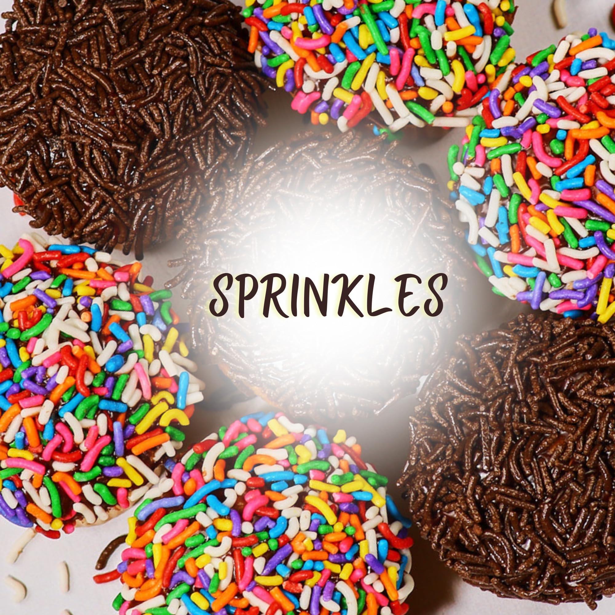 Stern's Bakery Gourmet Cookie Gift Box | 12 Individually Wrapped Sprinkle Cupcakes | Valentine Cookie Basket | Christmas, New Years & Birthdays | Men, Women & Kids | Sterns Bakery (Sprinkle Cupcake Gift Pack)