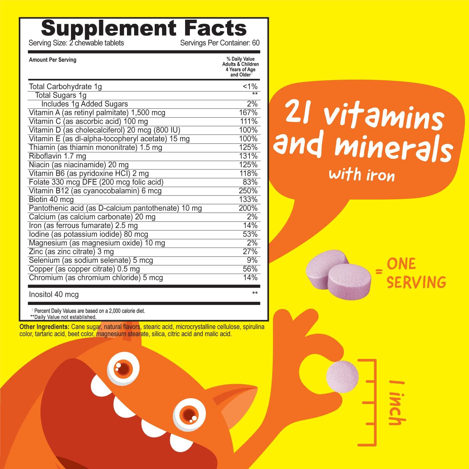 VitaWorks VitaWorks Kids Multivitamin Chewables + Vitamin B12 Chewables Bundle