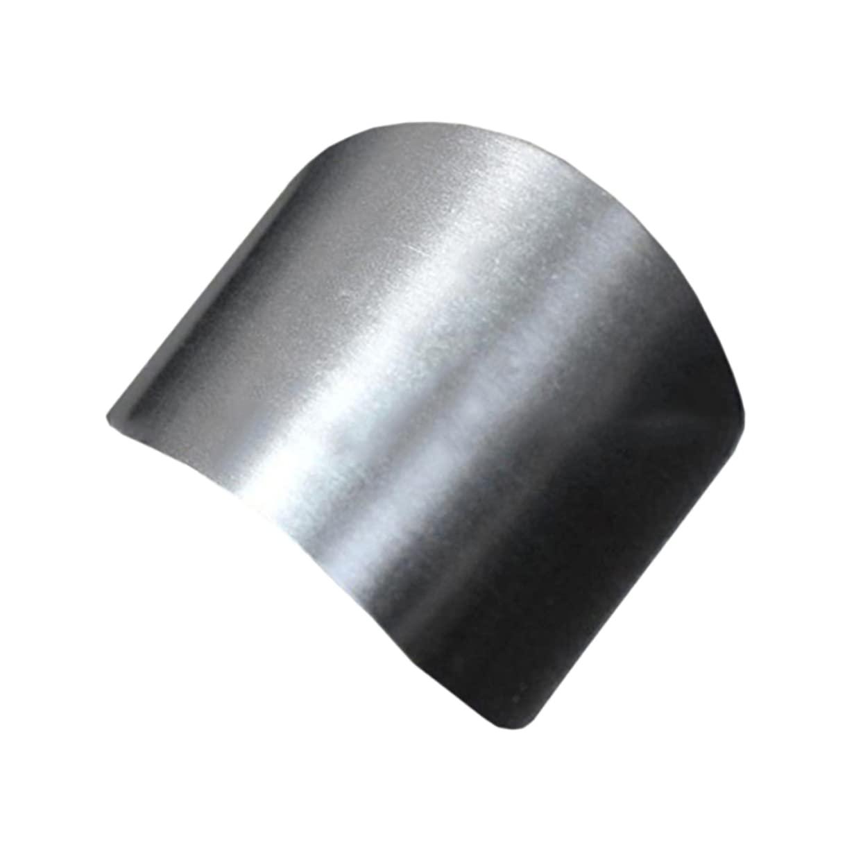 Healvian Healvian 6 Pcs Home Kitchen Tool Hand Protector for Knife Fingerling Trap Nail Protection Gel Hand Support Tape Finger Care Protector Household Tools Fingertip Protectors Thumb Ring Silver