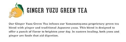 Yamamotoyama Yamamotoyama Ginger Yuzu Green Tea, 18 bags