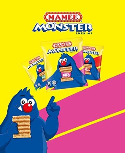 Malaysia Mamee Monster Noodles Snacks 30 Packs x 25g ( Chicken Flavor )