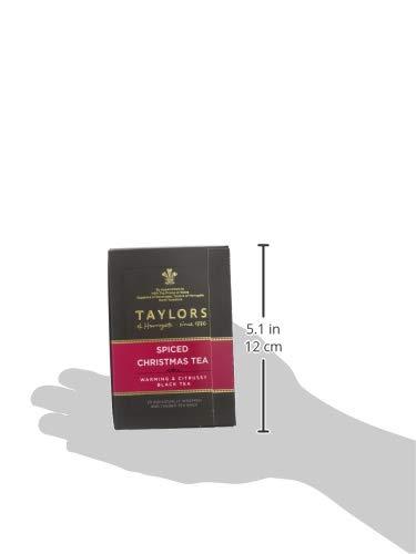 Taylors of Harrogate Taylors of Harrogate Spiced Christmas Tea, 20 Count (Pack of 6)