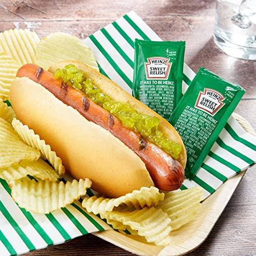 Heinz Heinz Sweet Relish Single Serve Packet (0.31 oz [9g] Pouches, Pack of 200)