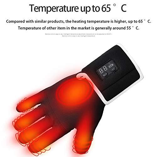 Trusa Slim Touchscreen Heated Gloves, Heated Motorcycle Gloves, Chargable Hand Warmer, Heated Gloves for Women&Men, Arthritis Gloves Women&Men, Electric Heated Gloves, Climb Hiking Skiing Hunting Handwarmer