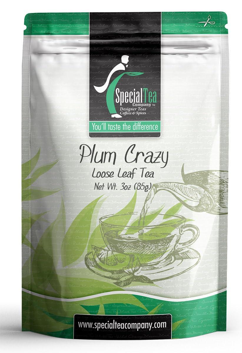 Special Tea Company Special Tea Crazy Plum & Cloves Fruit Herbal Tea, 3 oz. Loose Leaf
