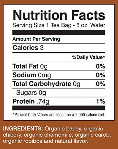 Davidson's Davidson\'s Organics, Caramel Peach with Coconut, 25-count Tea Bags, Pack of 6