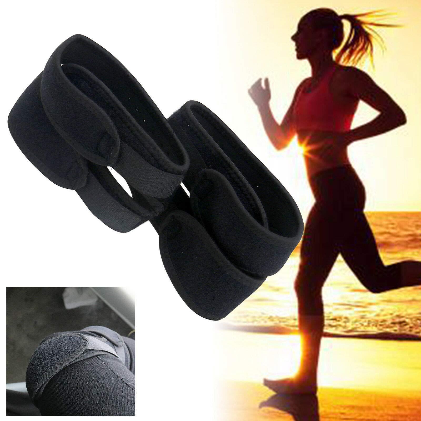 Cocoso Adjustable Sport Gym Patella Tendon Knee Support Brace Strap Band Wrap Protector