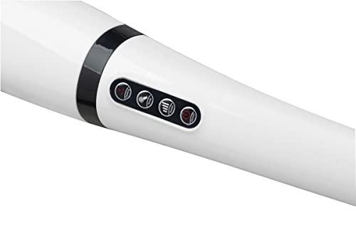 Thera Care Thera Care Deep Tissue Massager | 7 Head Attachments | 6 Massage Modes | 6 Intensity Levels | Heated Massage Option | Handheld Personal Massage Solution