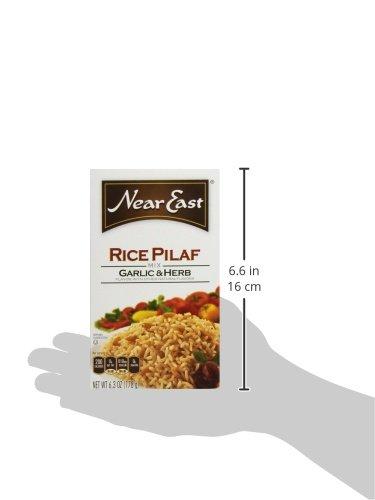 Quaker Near East Rice Pilaf Mix, Garlic & Herb, 6.3oz Box