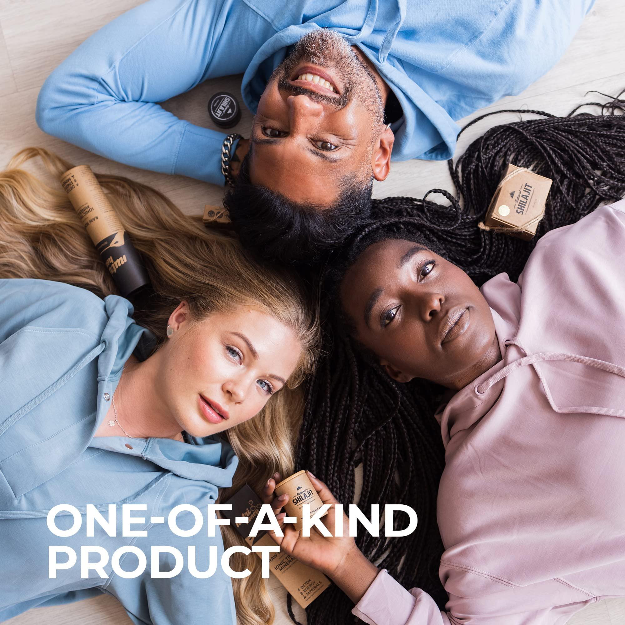 NATURAL SHILAJIT NATURAL SHILAJIT Honey Sticks - Shilajit Resin with Raw Honey, Fulvic Acid & Trace Minerals, Plant Based Nutrients for Energy, Immune Support & Vitality - 30 Shilajit Honey Sticks