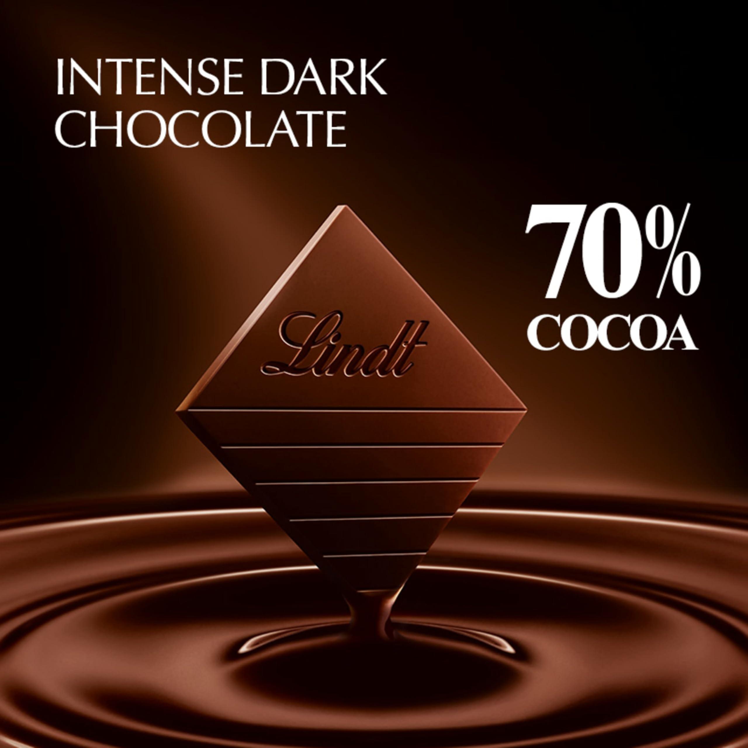 Lindt Lindt EXCELLENCE 70% Cocoa Dark Chocolate Bar, Dark Chocolate Candy, 3.5 oz. (12 Pack)